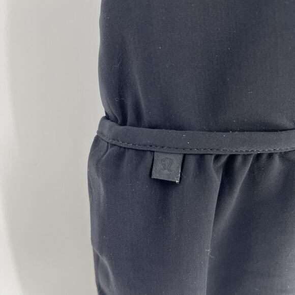 Lululemon Lulu Black White Striped Sleeveless Both Ways Reversible Dress Size 12 - Picture 10 of 10